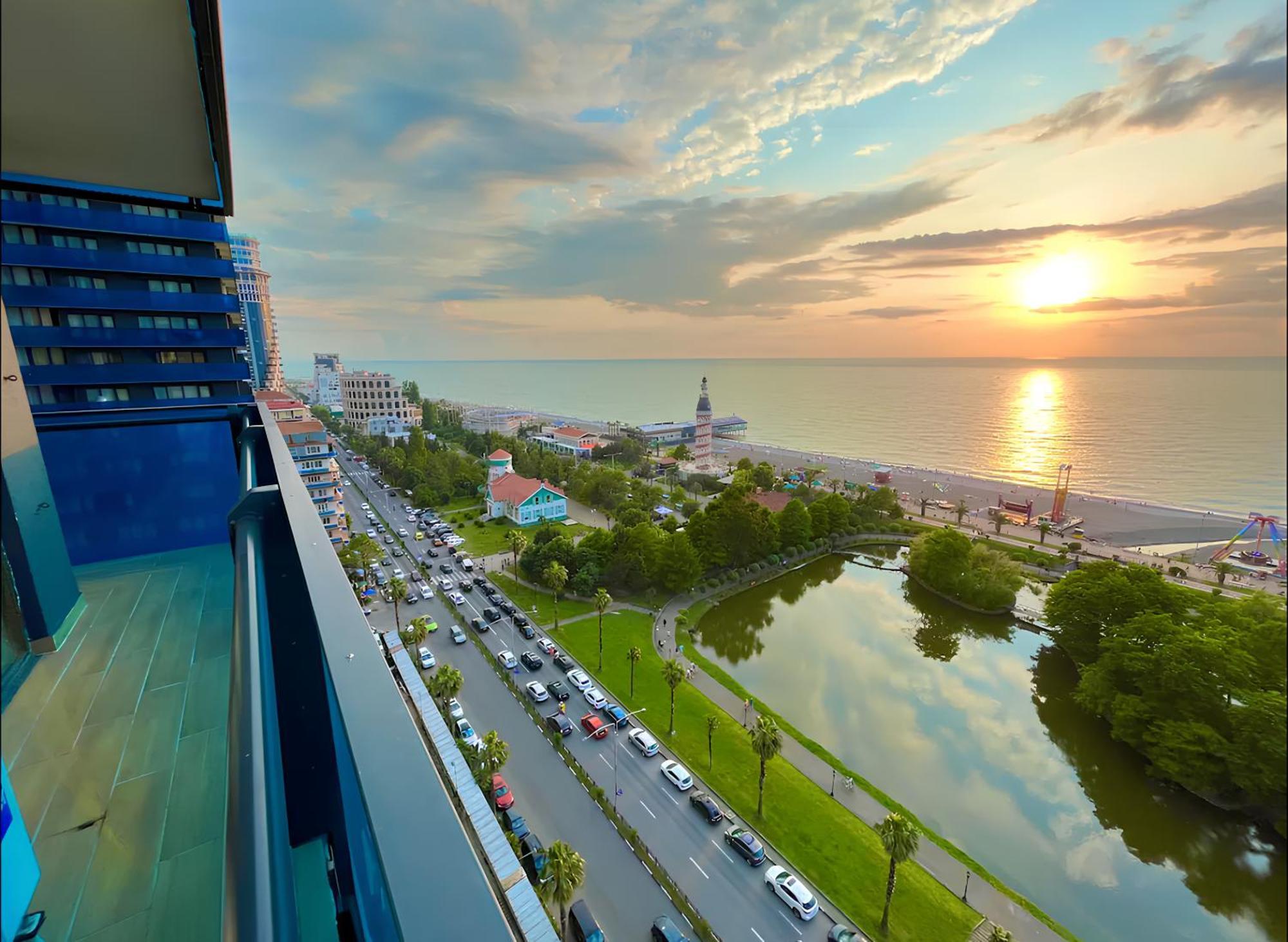 Panorama Orbi Beach Resort Center Suite Batumi Kültér fotó