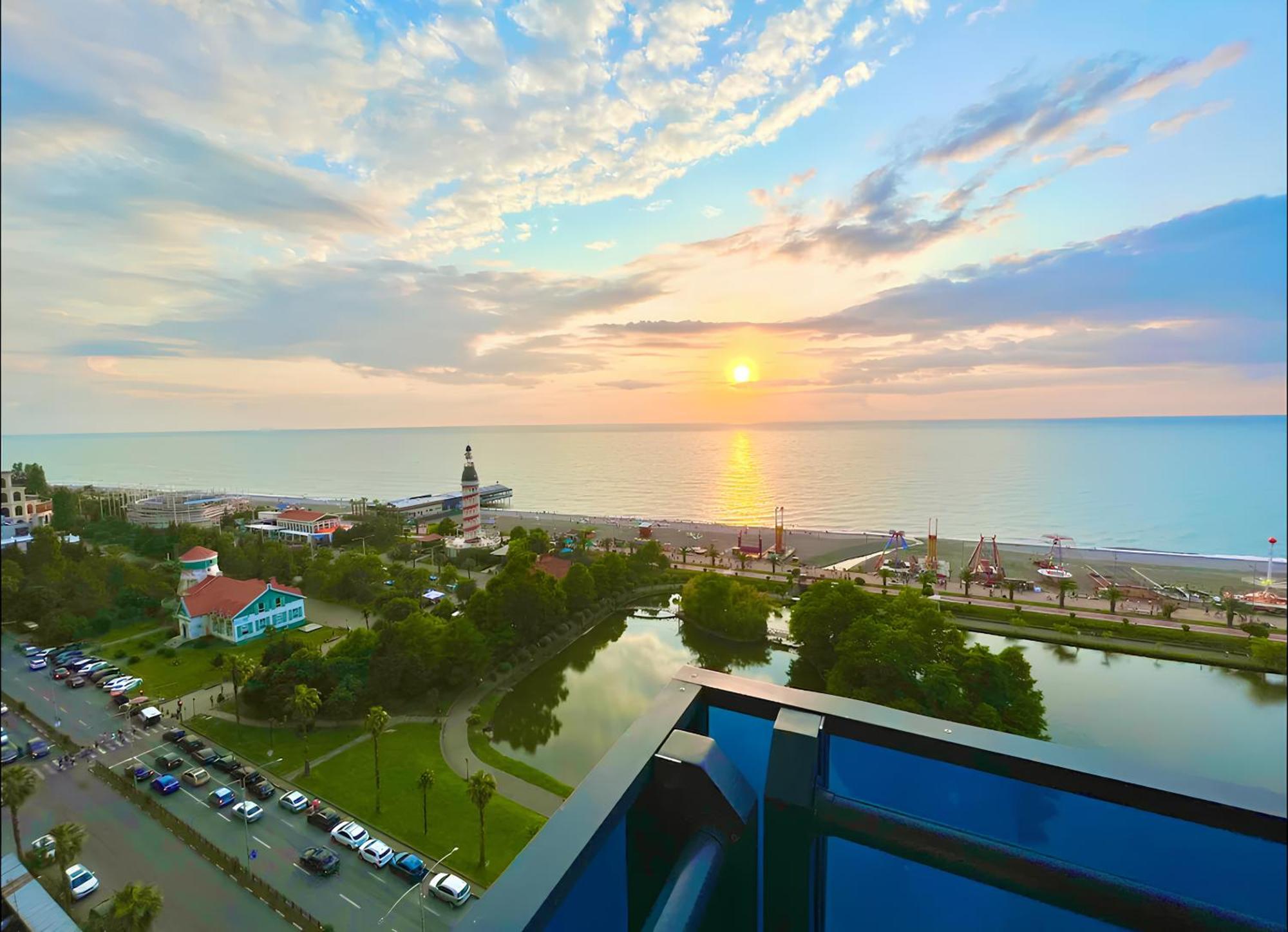 Panorama Orbi Beach Resort Center Suite Batumi Kültér fotó